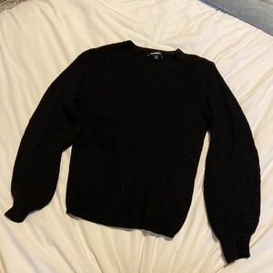 Express black sweater